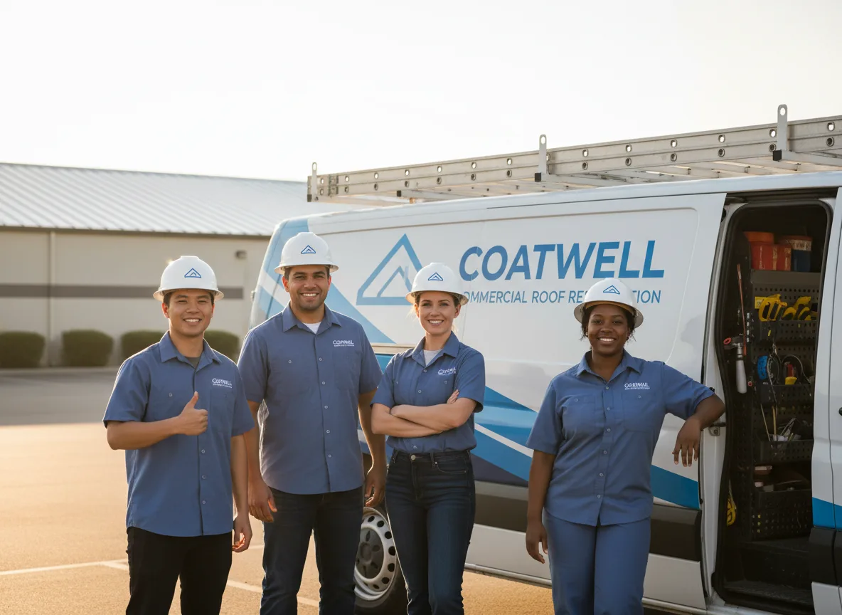 Commercial roof coating company in Godwin, NC